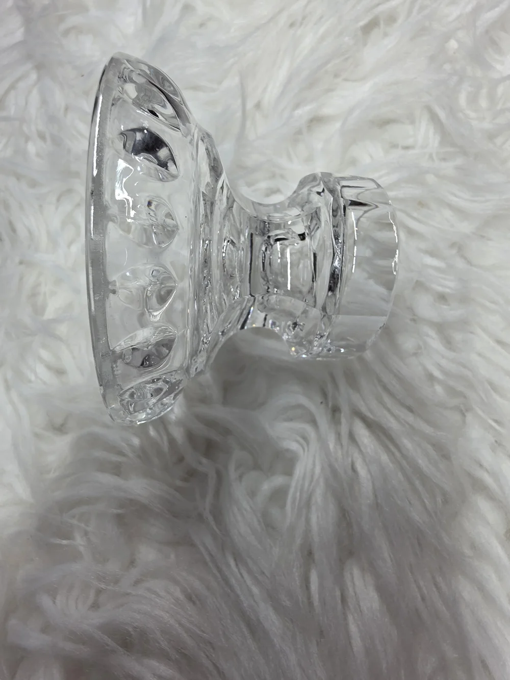 Clear Crystal Pedestal Bowl - Home Accents
